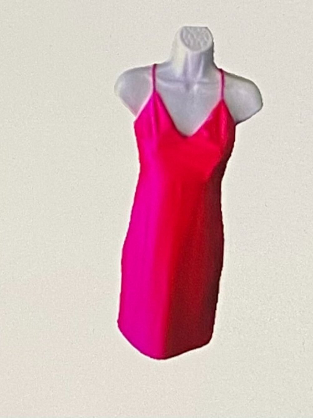 TIMING LOS ANGELES PINK SATIN MINI DRESS MED NWT
